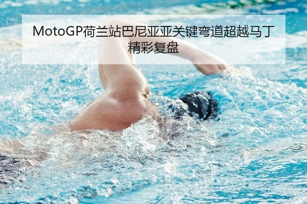MotoGP荷兰站巴尼亚亚关键弯道超越马丁精彩复盘